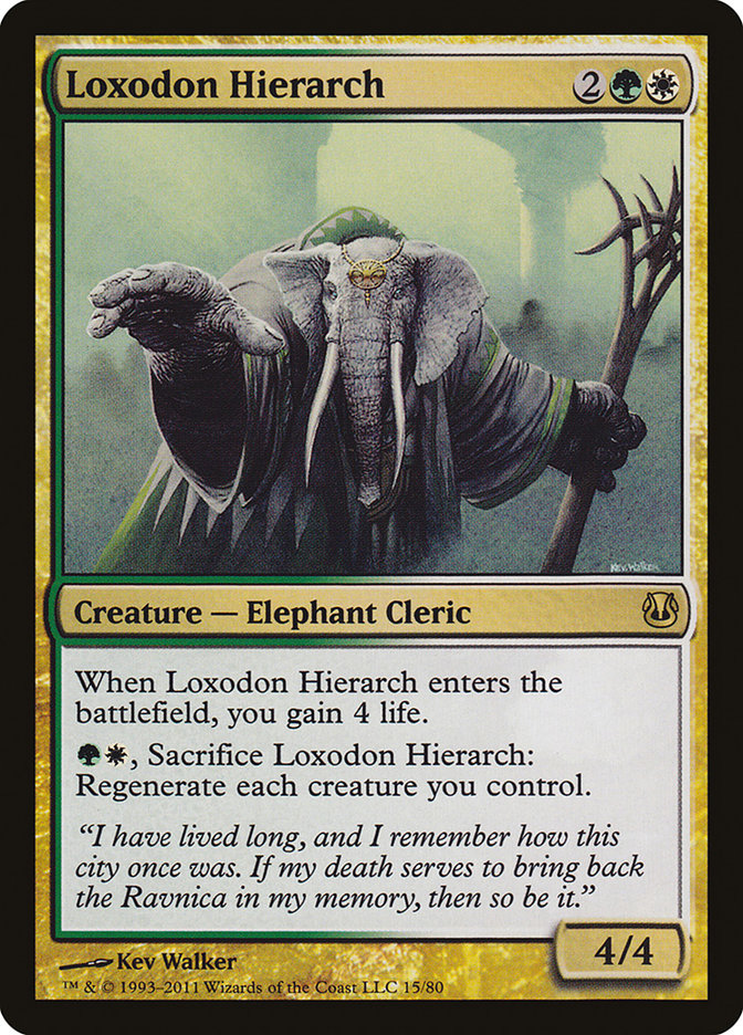 MTG Card Title: Loxodon Hierarch DDH/15
