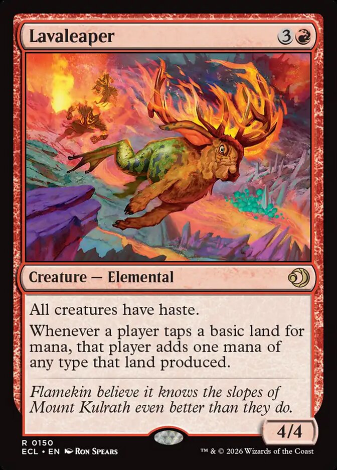 MTG Card Title: Lavaleaper ECL/150