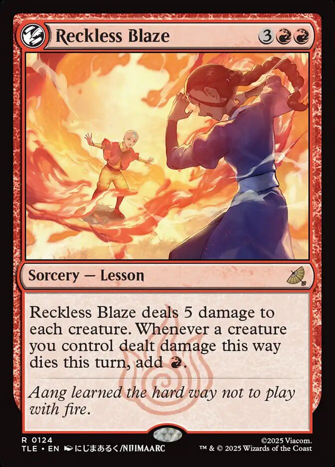 MTG Card Title: Reckless Blaze TLE/124