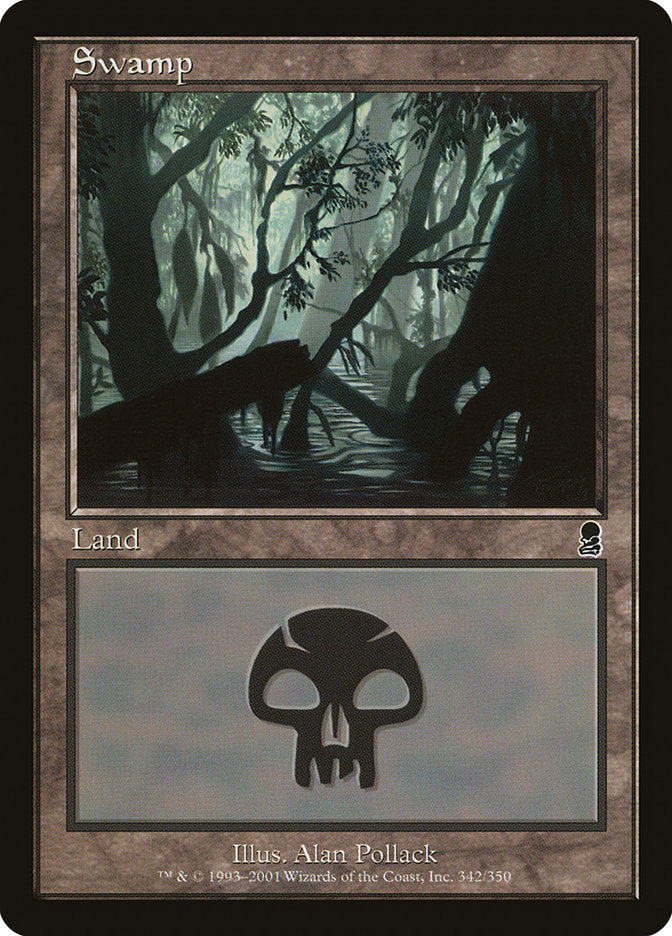 MTG Card Title: Swamp ODY/342
