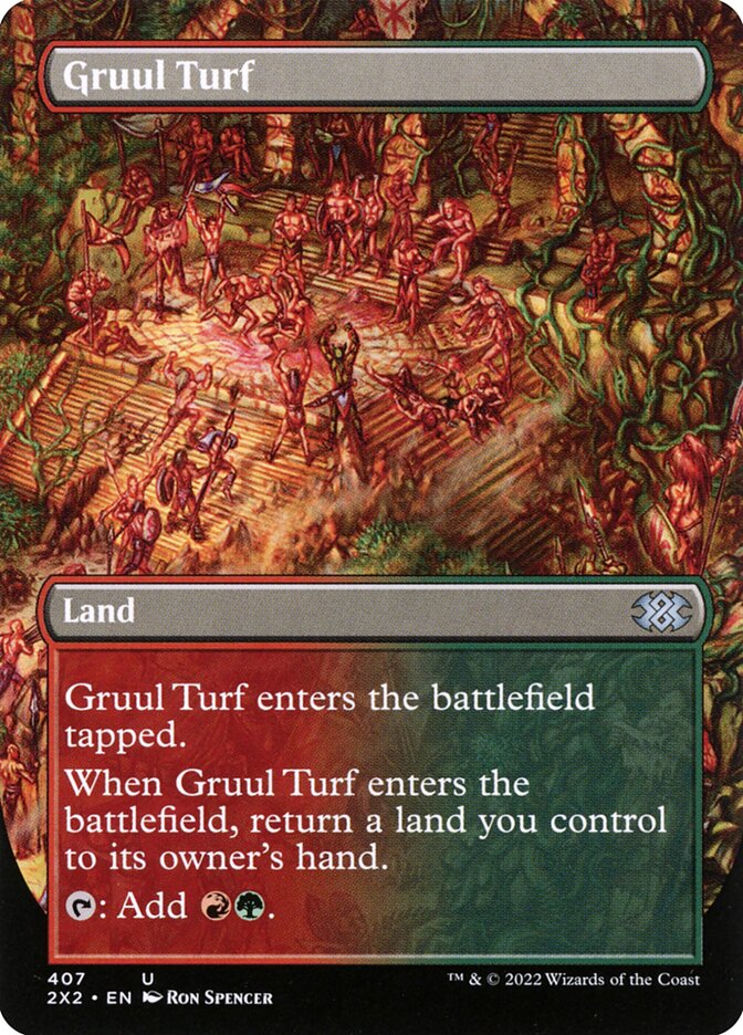 MTG Card Title: Gruul Turf 2X2/407