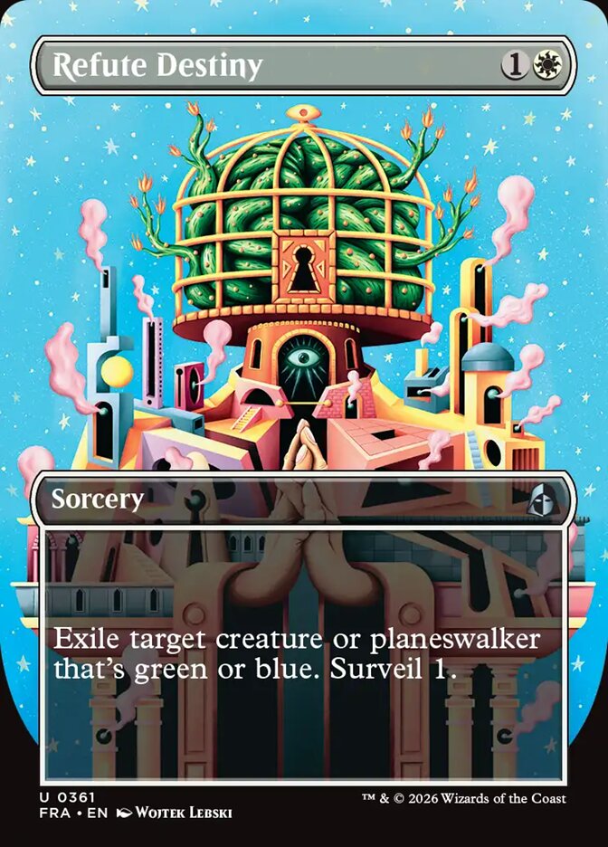 MTG Card Title: Refute Destiny FRA/361