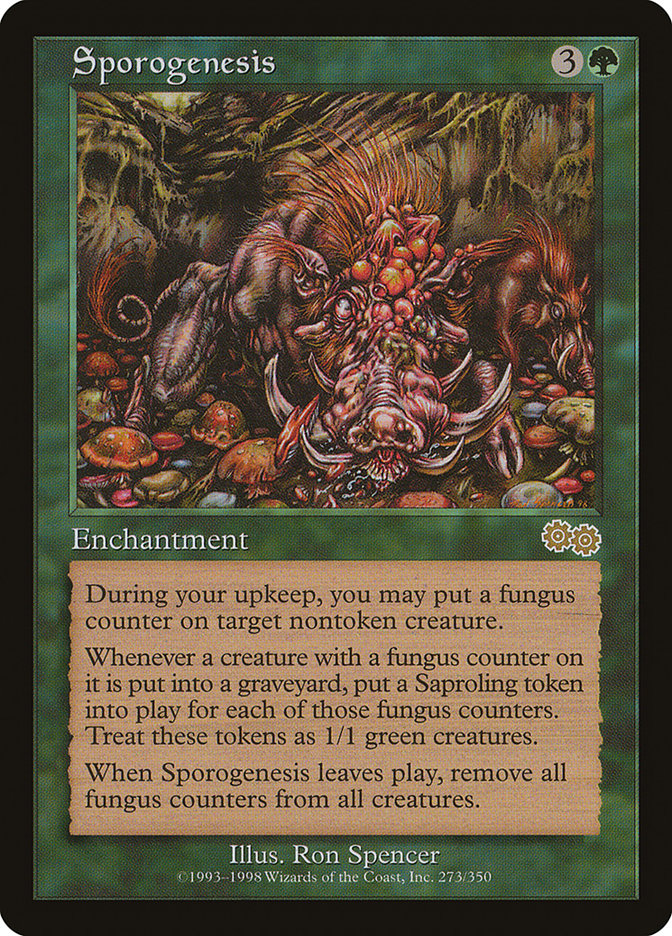 MTG Card Title: Sporogenesis USG/273