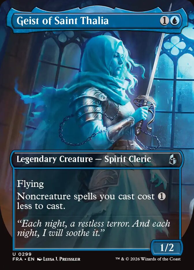 MTG Card Title: Geist of Saint Thalia FRA/299