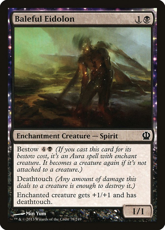 MTG Card Title: Baleful Eidolon THS/78