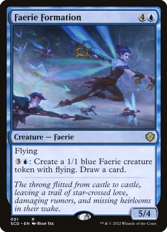 MTG Card Title: Faerie Formation SCD/51