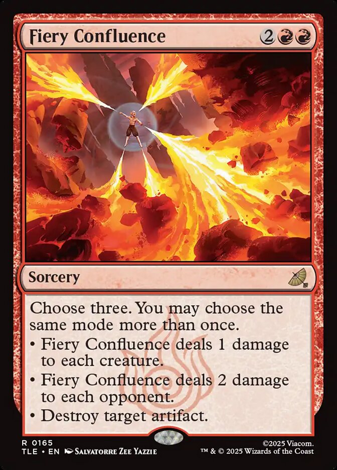 MTG Card Title: Fiery Confluence TLE/165