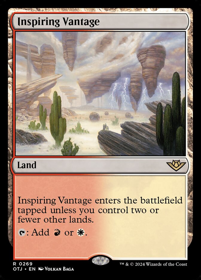 MTG Card Title: Inspiring Vantage OTJ/269