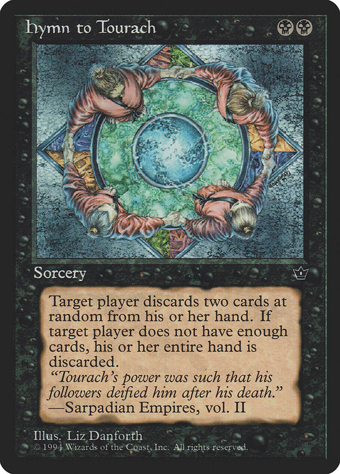 MTG Card Title: Hymn to Tourach FEM/38b