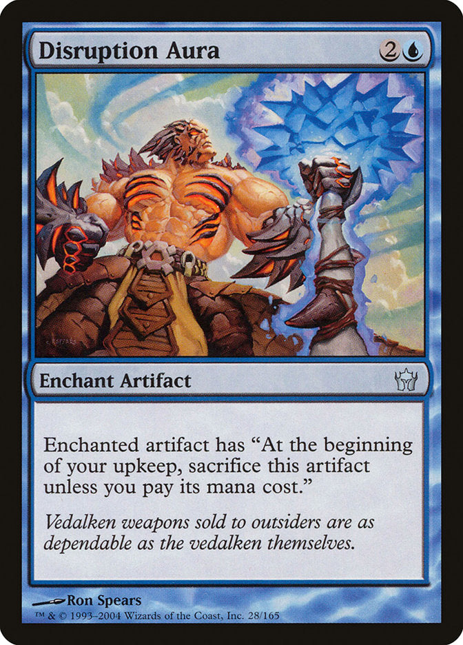 MTG Card Title: Disruption Aura 5DN/28