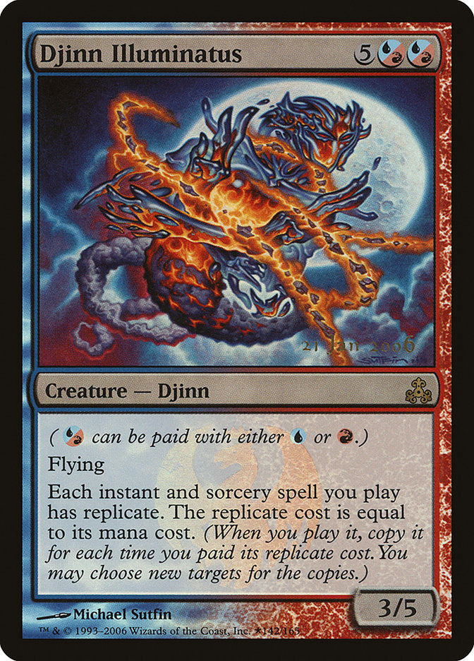 MTG Card Title: Djinn Illuminatus PGPT/142*