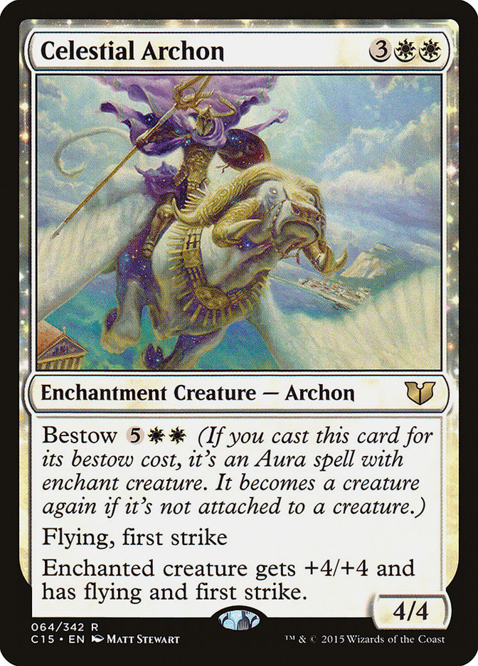 MTG Card Title: Celestial Archon C15/64