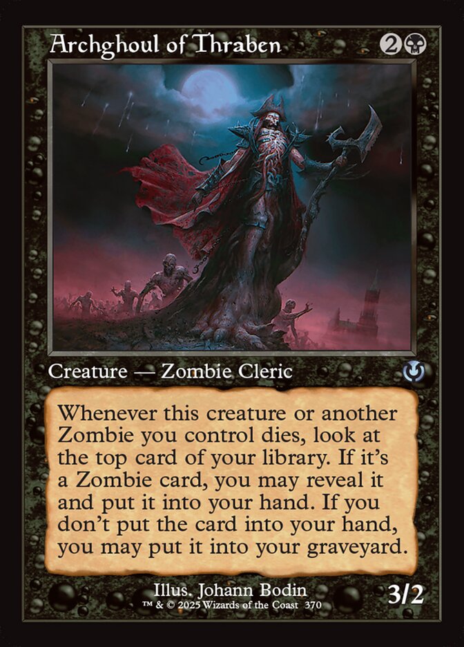 MTG Card Title: Archghoul of Thraben INR/370