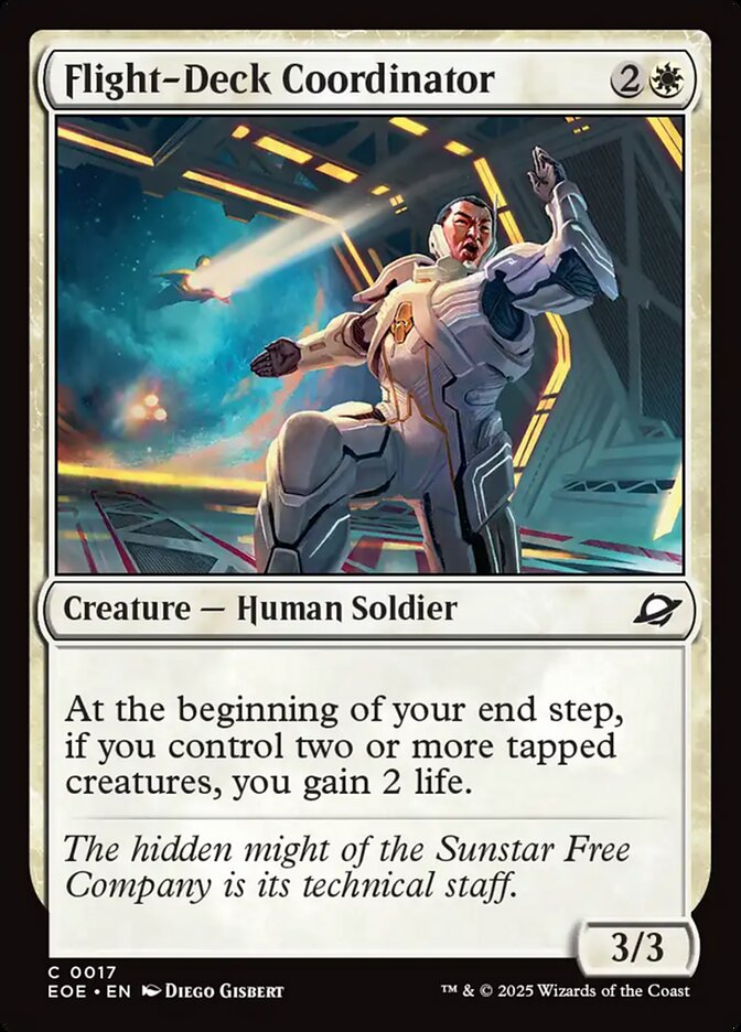 MTG Card Title: Flight-Deck Coordinator EOE/17