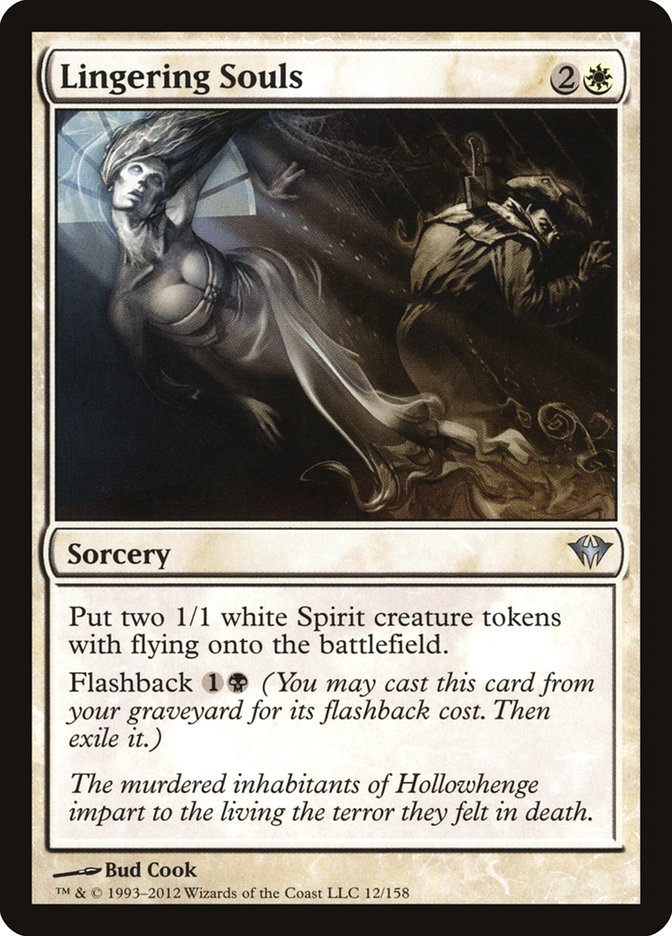 MTG Card Title: Lingering Souls DKA/12
