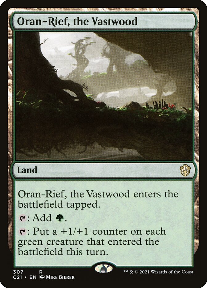 MTG Card Title: Oran-Rief, the Vastwood C21/307