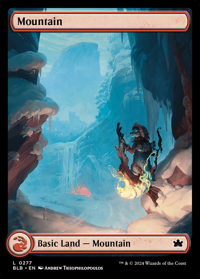 MTG Card Title: Mountain BLB/277