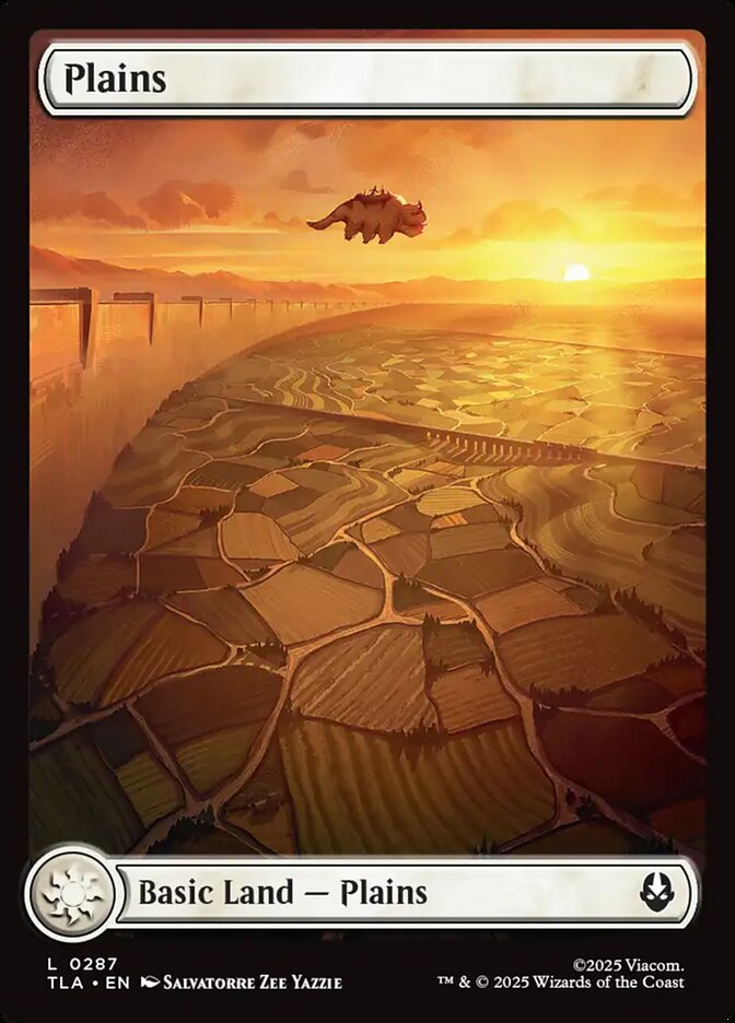 MTG Card Title: Plains TLA/287