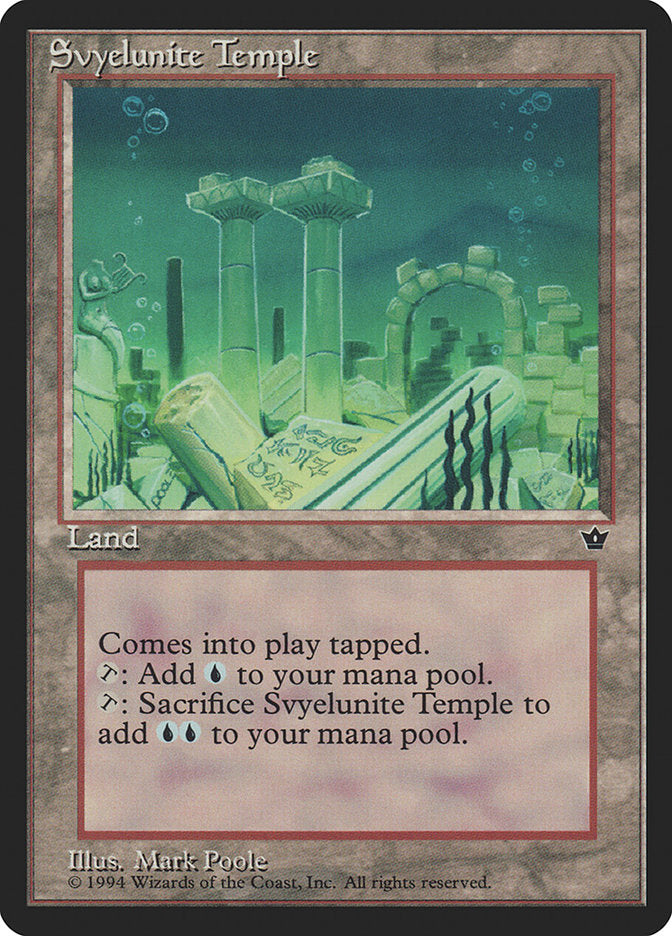 MTG Card Title: Svyelunite Temple FEM/102