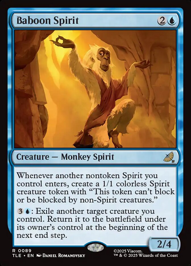 MTG Card Title: Baboon Spirit TLE/89