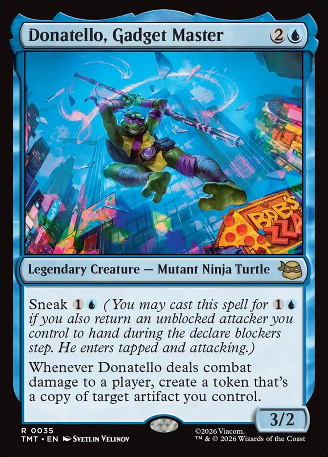 MTG Card Title: Donatello, Gadget Master TMT/35