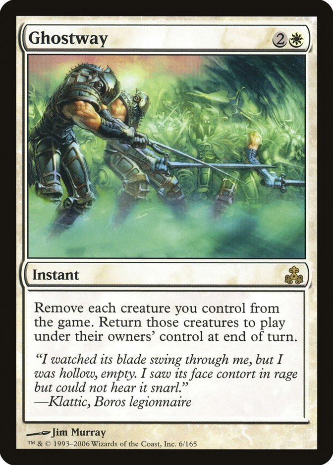 MTG Card Title: Ghostway GPT/6