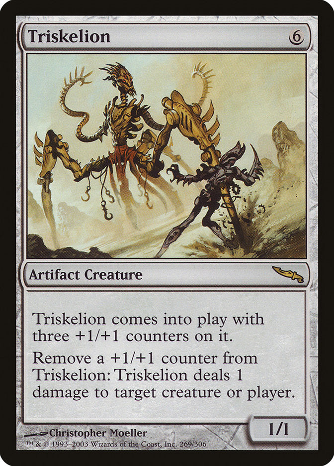 MTG Card Title: Triskelion MRD/269
