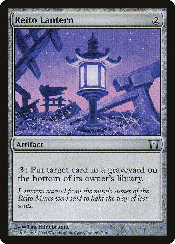 MTG Card Title: Reito Lantern CHK/267