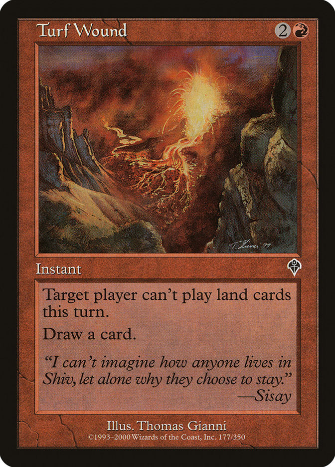 MTG Card Title: Turf Wound INV/177