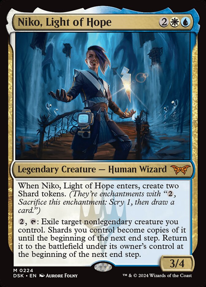 MTG Card Title: Niko, Light of Hope DSK/224
