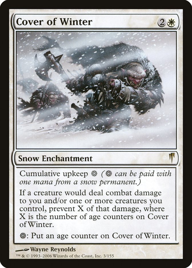 MTG Card Title: Cover of Winter CSP/3