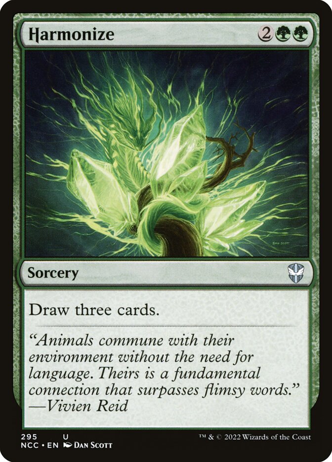 MTG Card Title: Harmonize NCC/295