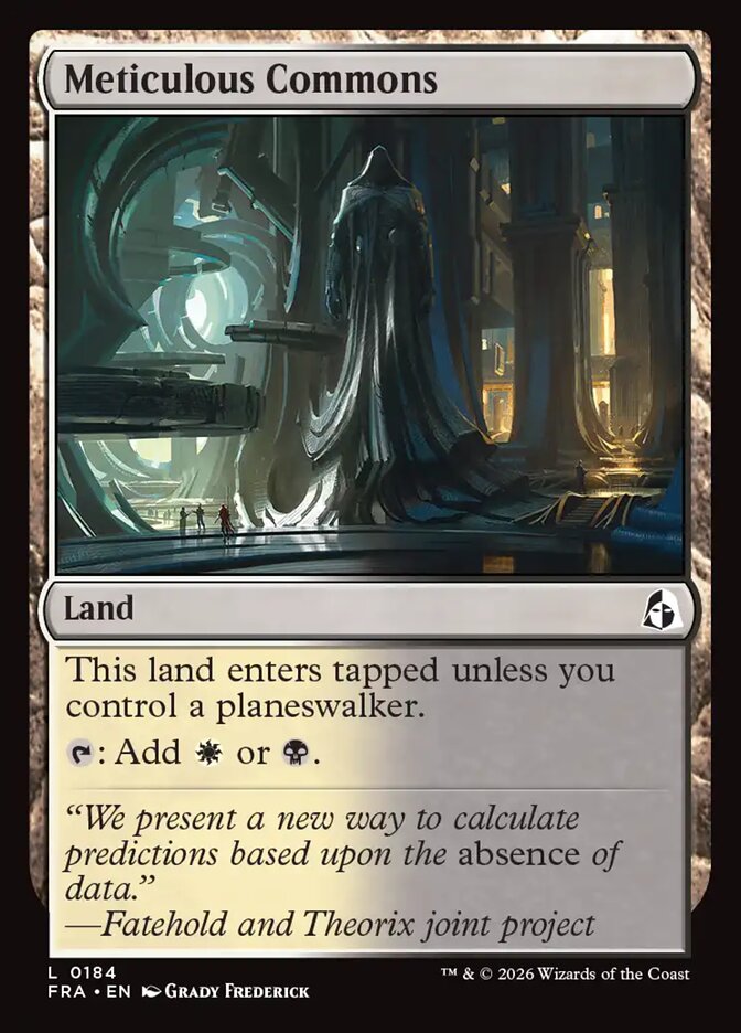 MTG Card Title: Meticulous Commons FRA/184