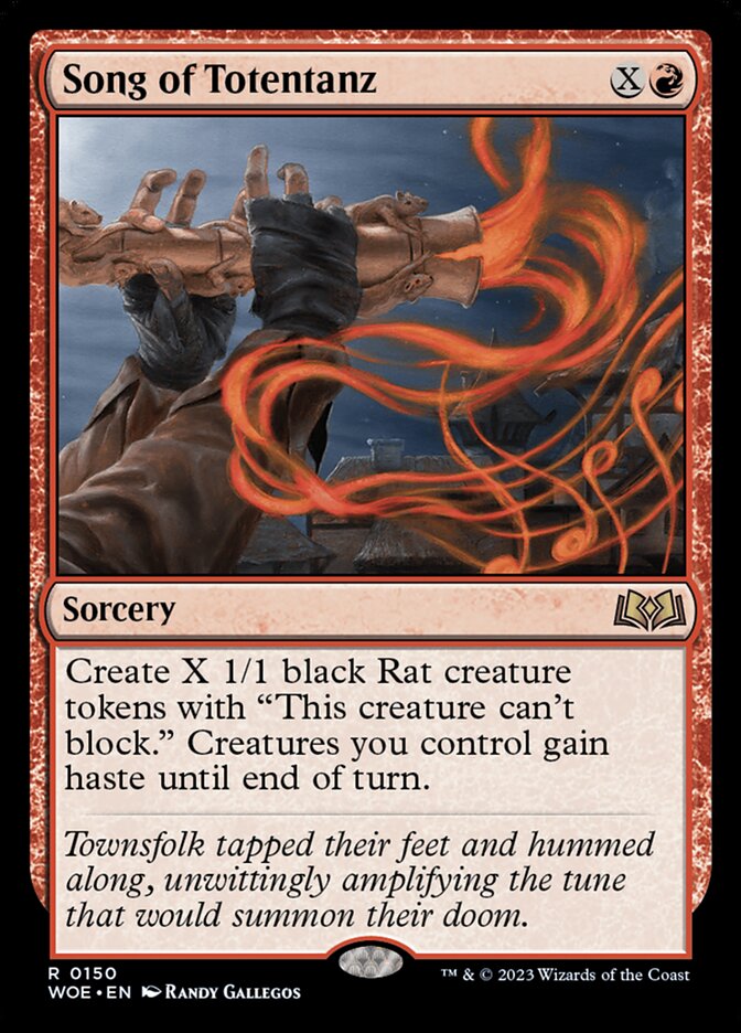 MTG Card Title: Song of Totentanz WOE/150