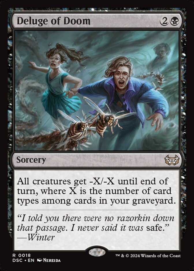 MTG Card Title: Deluge of Doom DSC/18