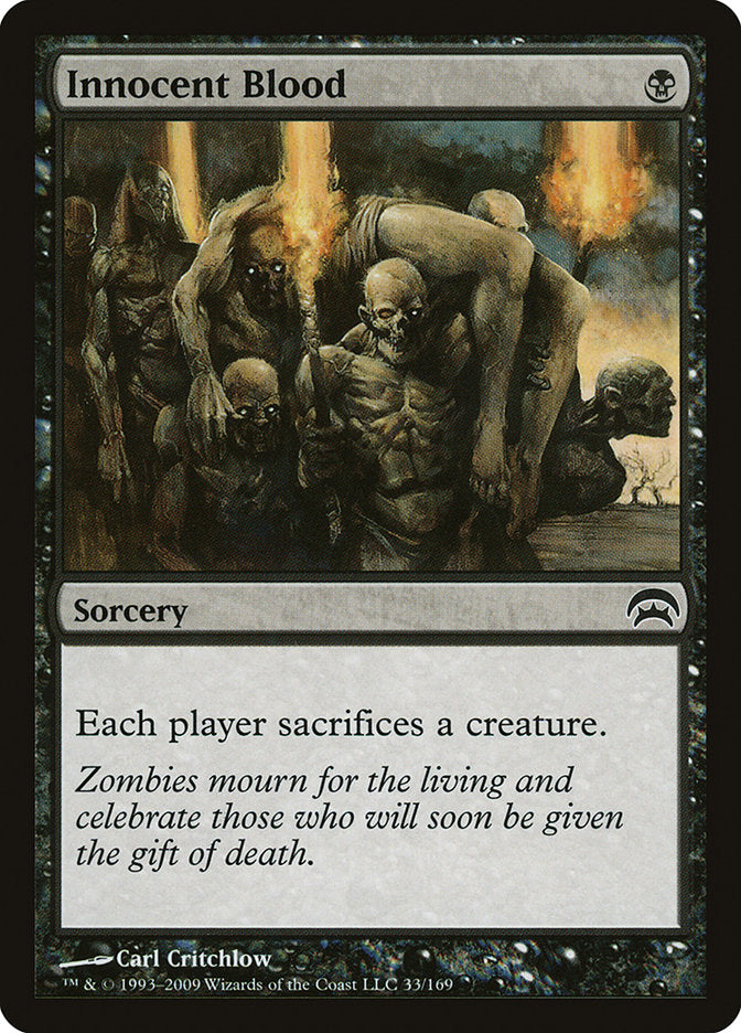 MTG Card Title: Innocent Blood HOP/33