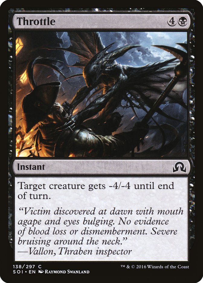 MTG Card Title: Throttle SOI/138