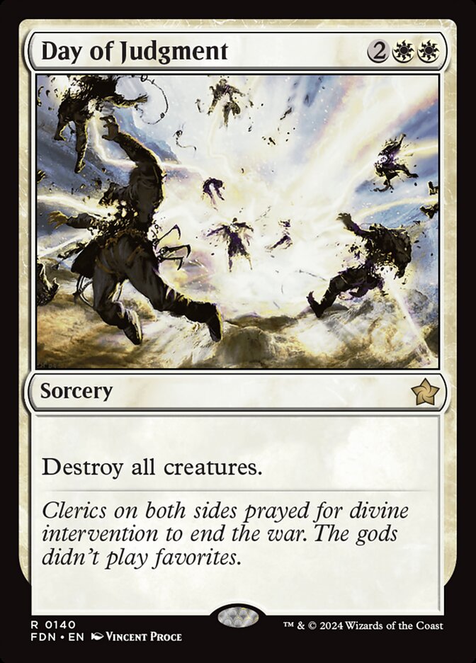MTG Card Title: Day of Judgment FDN/140