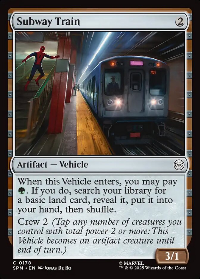 MTG Card Title: Subway Train SPM/178