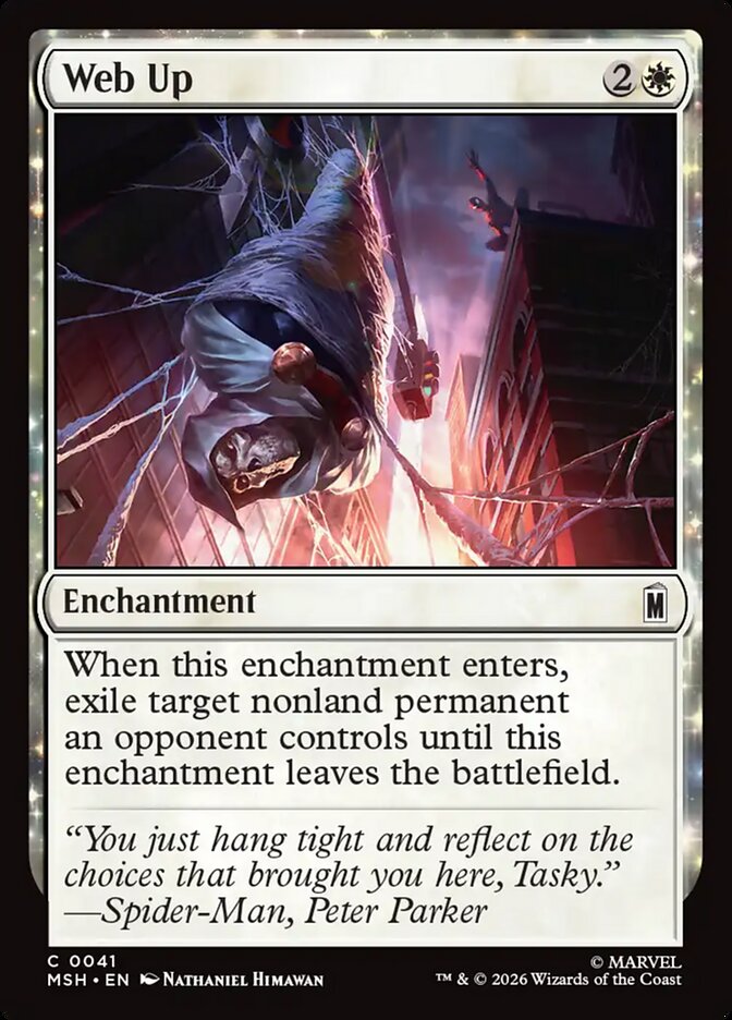 MTG Card Title: Web Up MSH/41