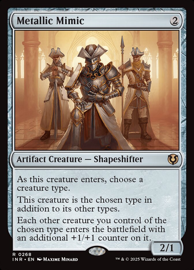 MTG Card Title: Metallic Mimic INR/268