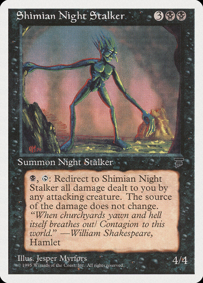MTG Card Title: Shimian Night Stalker CHR/36