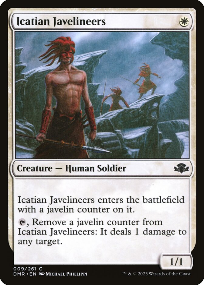 MTG Card Title: Icatian Javelineers DMR/9