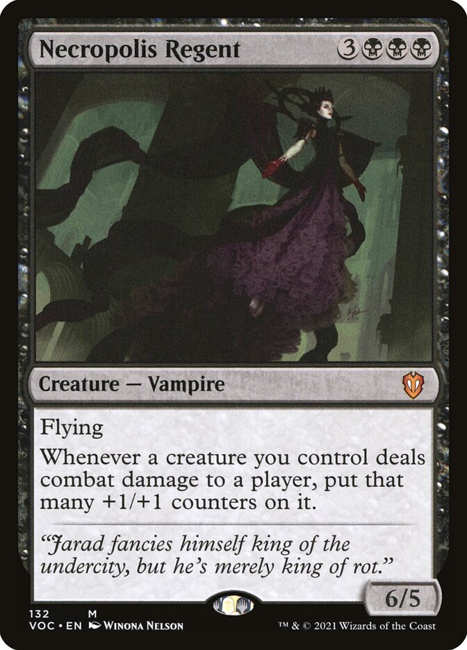 MTG Card Title: Necropolis Regent VOC/132