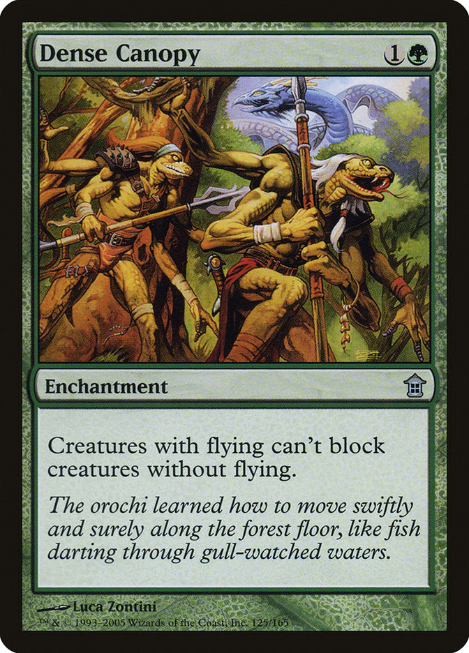 MTG Card Title: Dense Canopy SOK/125