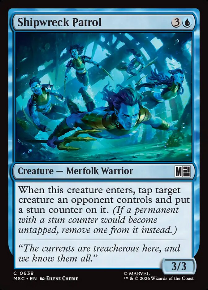 MTG Card Title: Shipwreck Patrol MSC/638