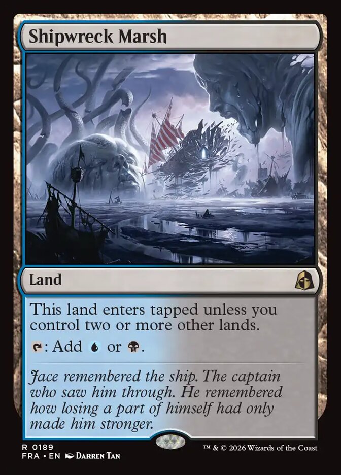 MTG Card Title: Shipwreck Marsh FRA/189