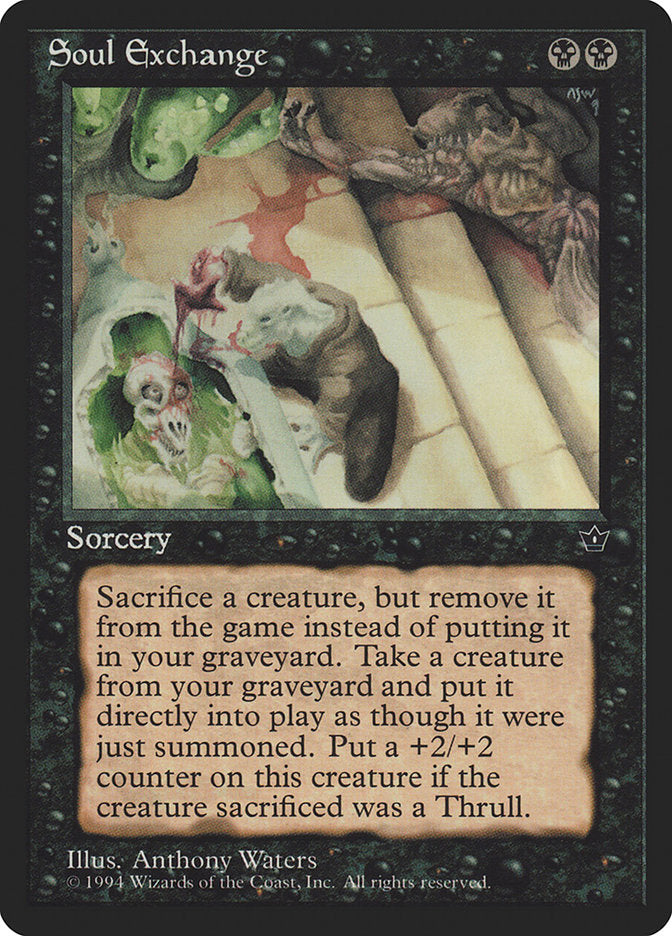 MTG Card Title: Soul Exchange FEM/43