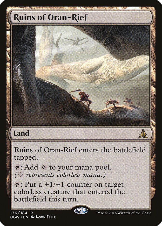 MTG Card Title: Ruins of Oran-Rief OGW/176