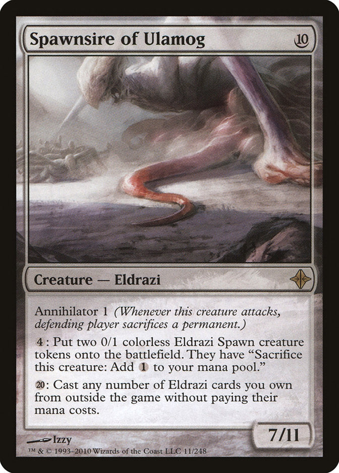 MTG Card Title: Spawnsire of Ulamog ROE/11